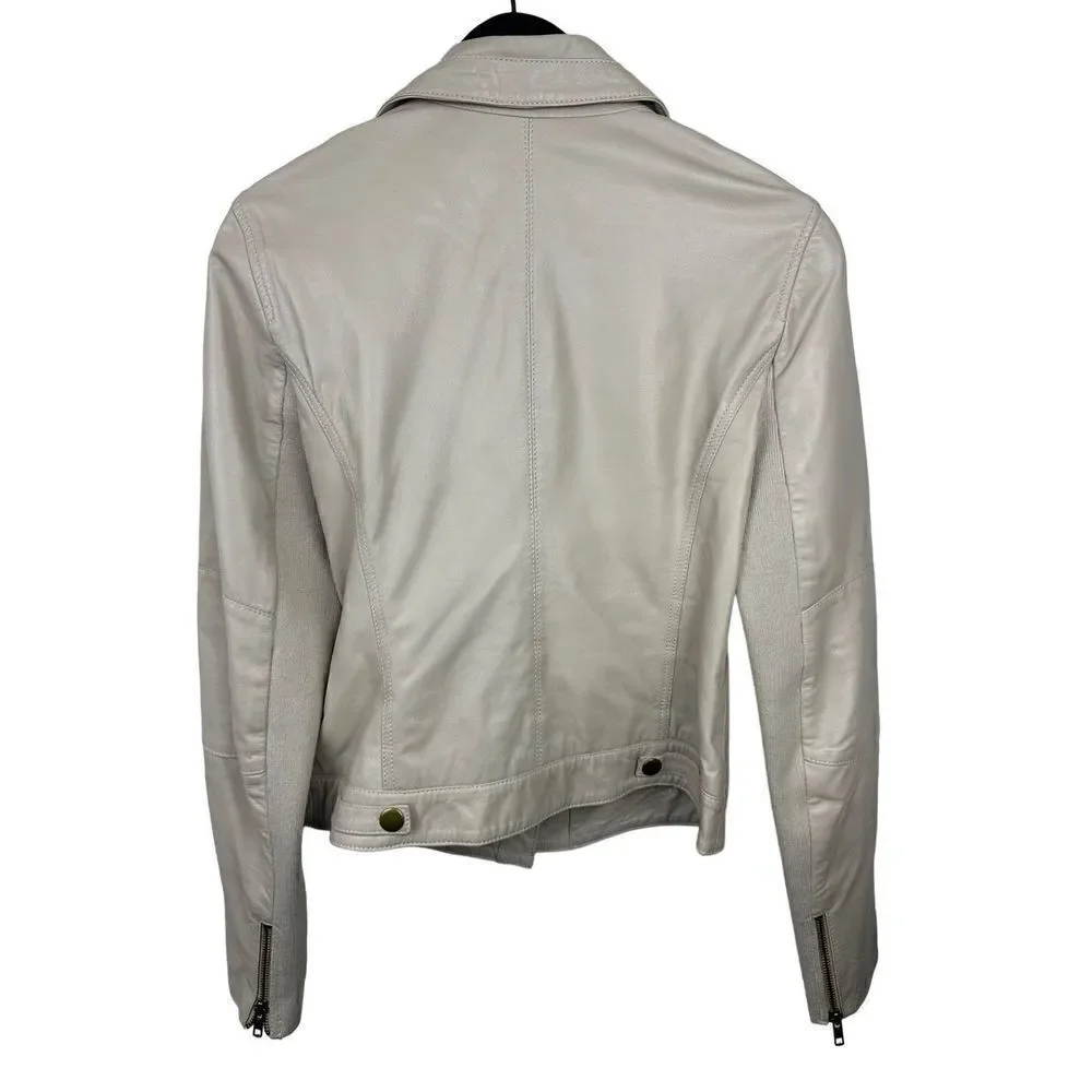 Halogen tan leather